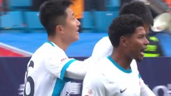 青岛德比握手言和!海牛2-2西海岸 马特乌斯双响席尔瓦世界波