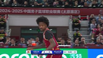 纳纳利33+5 奈特21+11 刘传兴16+15 广厦力克山西锁定第一